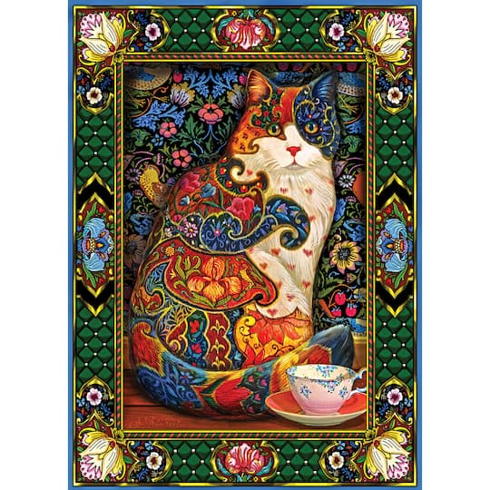 Painted Cat 1,000 Piece Puzzle
